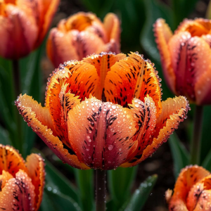 Тюльпан Литл Джем купить по цене от 199р. в интернет-магазине «Посадика» с доставкой почтой в в Коврове и по всей России – [изображение №1].