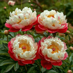 Пион Коралловый Каскад купить по цене от 490р. в интернет-магазине «Посадика» с доставкой почтой в в Коврове и по всей России – [изображение №1].