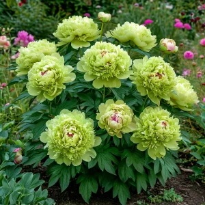 Пион Зеленые Бобы купить по цене от 610р. в интернет-магазине «Посадика» с доставкой почтой в в Коврове и по всей России – [изображение №1].